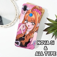G34 - HUAWEI NOVA 3i Silicone - HUAWEI NOVA 3i pro camera Softcase - BARBIE Motif - Flexible rubber 