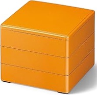 J-kitchens Heavy Box, 3 Tiers, 5.5 Inches, Gold, 6.6 x 6.6 x 5.8 inches (16.7 x 16.7 x 14.8 cm), Mad