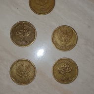 Uang Koin Rp. 500,- Tahun 1991