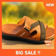 DAWAY 001 SYNTHETIC MEN'S SANDALS - Premium Synthetic Leather Adult Sandals - Comfortable & Stylish 