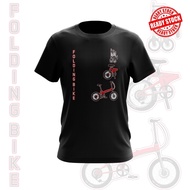 🔥[Ready Stock] Microfiber🔥Baju T Shirt Basikal Lipat Folding Bike Unisex