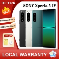 SONY Xperia 5 IV 5G SmartPhone 6.1-inch HDR OLED Straight Screen 5000mAh Battery CN SET / HK Set Local Warranty