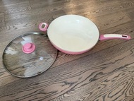GreenPan 粉色陶瓷不粘鍋~32cm