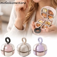 MXFASHIONE Magnetic Cube Pill Box, Round Moisture-Proof Magnetic Cube Pill Organizer, Pill Storage B