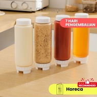 COOKSTON Jiwins Fifo Squeeze Bottle Dispenser - FIFO Sauce Bottle Squeeze Bottle Food Grade Plastic 