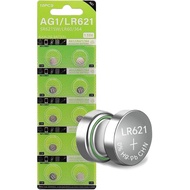 Cotchear AG1 Coin Battery 10pcs/Pack LR621 364 SR621SW 621 LR60 CX60 Alkaline 1.55V Button Cell Batt