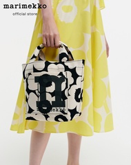MARIMEKKO MONO MINI TOTE UNIKKO BAG กระเป๋าผ้าลายดอกไม้ สีขาว