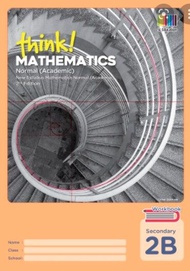 Think ! MATHEMATICS SECONDARY WORKBOOK SOLUTIONS 2B_ISBN 9789813249059