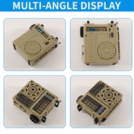 [sillyshuai]Full-Band FM Radio Receiver Portable AM/SW/Ham Radio Emergency Amateur Shortwave SOS Ale