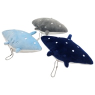Farglory Ocean Park 20CM Plush Doll Pendant Toy Stingray Dark Blue/Light Blue/Gray
