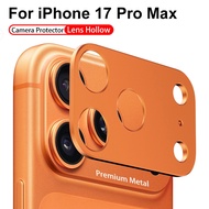 Metal lens Frame For iPhone 17 Pro Max Plus Camera Lens Protector No Tempered Glass