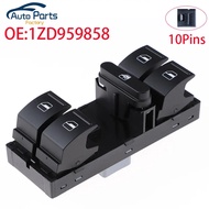 New Power Window Switch For Volkswagen VW Skoda Fabia Octavia MK2 1ZD959858 1Z0959858