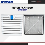 K804 Fan Panel Exhaust Filter 6" inch (UK 12cm - 15cm) With Clip