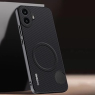 For Nothing CMF Phone 1 Case Luxury Car Magnetic Holder Phone Case For Nothing CMF Phone1 5G TPU Sil