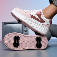 Four-Wheel Roller Skate Shoes Roller Skate Shoes Male Female Children Adult Outdoor Sports Roller Sk