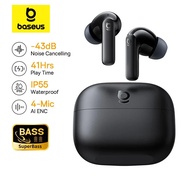 Baseus Bass EP10/BP1 NC -43dB Noise Cancelling ANC True Wireless Earbuds Bluetooth 6.0 In-Ear Wirele