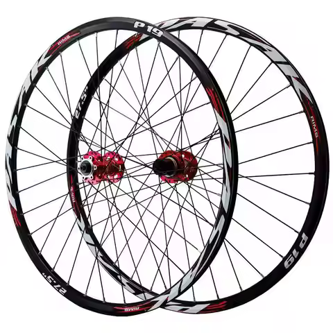 Pasak MTB Wheelset Aro 29 27.5 26 Clincher Rims Disc Brake 32h QR 5mm F9x100 R9x135 THRU 15X100 12X1
