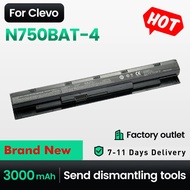 N750BAT-4 Laptop Battery 3000mah 6-87-N750S-31C00 N750S-4EB2 for Clevo N750BU N750WU N751BU 87-N750S