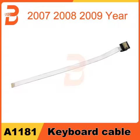 Tested Silver Keyboard Flex Cable For Macbook A1181 A1185 2007 2008 2009 Years