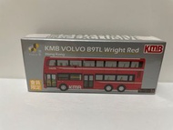 Tiny 微影 會員限定 KMB VOLVO B9TL wright red 路線 1A 巴士