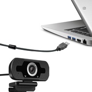 Pegatah HD WEBCAM DESKTOP PC LAPTOP VIDEO CONFERENCE 1080P WITH MICROPHONE - CZ01 - BLACK