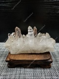 CQR232 高質(紅礦)白水晶簇 (13*4*6cm)(293g)