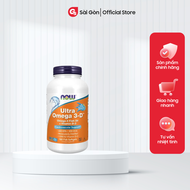 Now Ultra Omega 3-D 600 EPA / 300 DHA Fish Oil + Vitamin D-3 nhập Mỹ - Gymstore