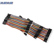 XUEXUE 3 PCS Dupont Wire, 40 Pin M To F / M To M / F To F Breadboard Jumper Wires, DIY Projects 10CM
