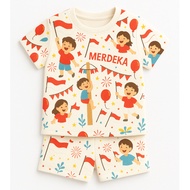 Tokolobo 11.11 INDONESIAN AUGUST CHILDREN'S SUIT PRINTING (estimated 9 months - 6 years) | AUGUST MO