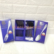 Dinner Spoon Fork Bima RH001DC and RH002DC Stainless 6 Pairs