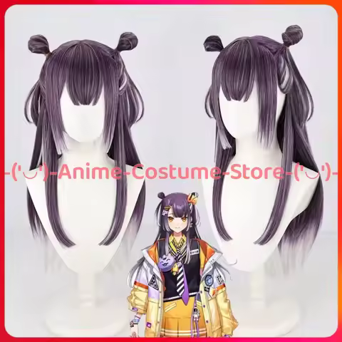 NIJISANJI VTuber Umise Yotsuha Cosplay Wig Anime Character Halloween Carnival Party Costume Wigs Hea