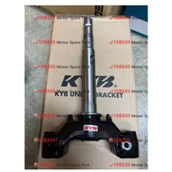 KYB Y16ZR STEERING STEM ASSY KAKI TIGA 3 TFORK T-FORK T FORK UNDER BRACKET Y16 Y16ZR 100% ORIGINAL K