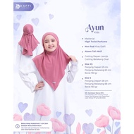 Daffi Hijab Ayun Kids Jilbab Anak Cantik Non Pad New Size S