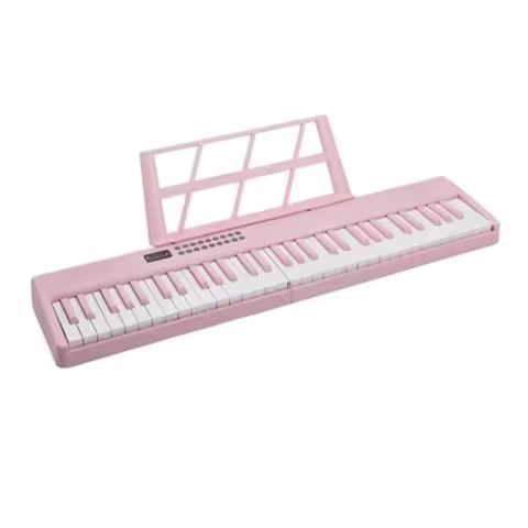 61 Key Electric Piano Foldable Bluetooth Electronic Organ Beginners Strength Keyboard Piano Adult Pr