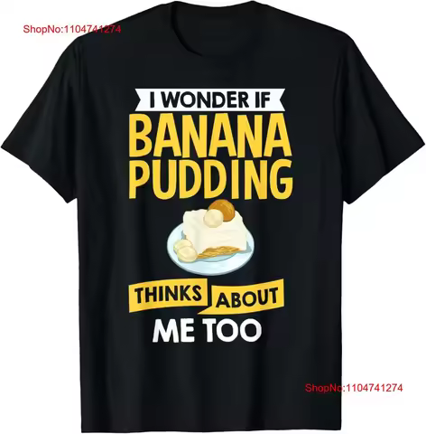 Banana Pudding Recipe Ice Cream Cake Pie Dessert T Shirt vintage Washed fashion Stretched Comfortabl