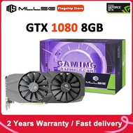 Mllse การ์ดจอ GTX 1080 GDDR5X GPU X-Gaming 8GB 256bit PCI Express 3.0 × 16 8Pin GeForce GTX1080การ์ดแสดงผล8G สำหรับเดสก์ท็อป CPD