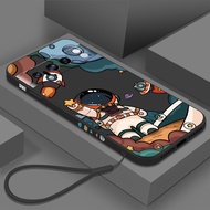 Casing Pixel 8 Pro Capa Astronaut Liquid Silicone Phone Case for Google Pixel 6 7 6A 7A 8 8A Pro Pix