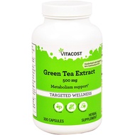 美國Vitacost 綠茶素 500毫克 300粒膠囊