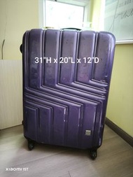 Pierre Cardin 紫色行李箱 31吋