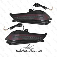 ♞,♘Toyota Vios Prime 2019 - 2021 Rear Bumper Light (Smoke Black) 2nd Design