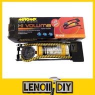 MARKSMAN HI VOLUME SINGLE FOOT PUMP (120-psi) PAM BASIKAL Bicycle Motor Ball Pam Angin Tayar