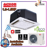 [ZH]ACSON R32 1HP - 1.5HP Mini Ceiling Cassette A3CK F series A3CK10F A3CK15F ACSON MINI CASSETTE