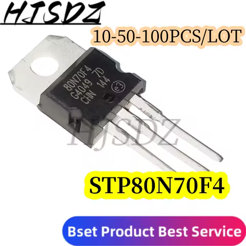 Nuevo Original 10-50-100 Unids/Lote STP80N70F4 80N70F4 STP80NF70F6 80NF70F6 80NF70 80N70 TO-220 85A 