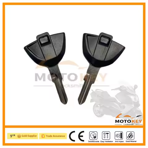 Blank Key Motorcycle For BMW G310GS G310R 310R C600 Sport C650GT Replace Uncut Keys can be placed an