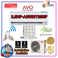 R32 ACSON WIFI INVERTER 2.5HP A3WMY25NF With Wifi MY CONTROL MyEco A3WMY AVO Series A3WMY25N &amp; A3LCY25F ACSON AIRCOND ACSON R32 ACSON INVERTER