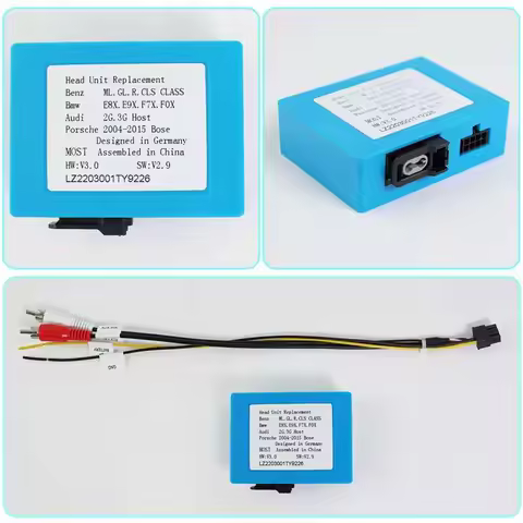 Fiber optic box - suitable for Mercedes Benz ML.GL.CLS.CLASS/BMW E8X.E9X.F7X.FOX/Audi 2G.3G.Host/Por