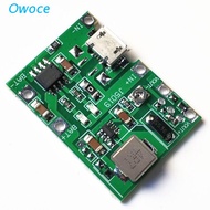 Owoce 18650 Lithium Battery Charger Boost Module 3.7V Step Up 9V 5V 2A Adjustable Integrated Circuit Board