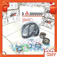 MITSUBISHI LANCER 4G92 1.6 DOHC MIVEC CJ4A CK4A 96" - 00" TIMING BELT KIT SET 154YU29 TWIN CAM MD343234