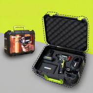 กล่องเครื่องมือไฟฟ้า WORX H3 WU388 WU279 WU535 กล่องใส่เครื่องมือไฟฟ้าแบบพกพาพร้อมหัวตั้งแกนไฟฟ้าสำห