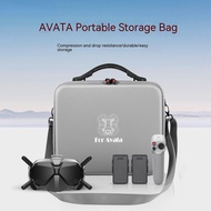 Drone Bag For DJI Avata Carry Crossbody Bag Storage Bag Integrated Dark Grey (for Smart Package DJI FPV Goggles V2)